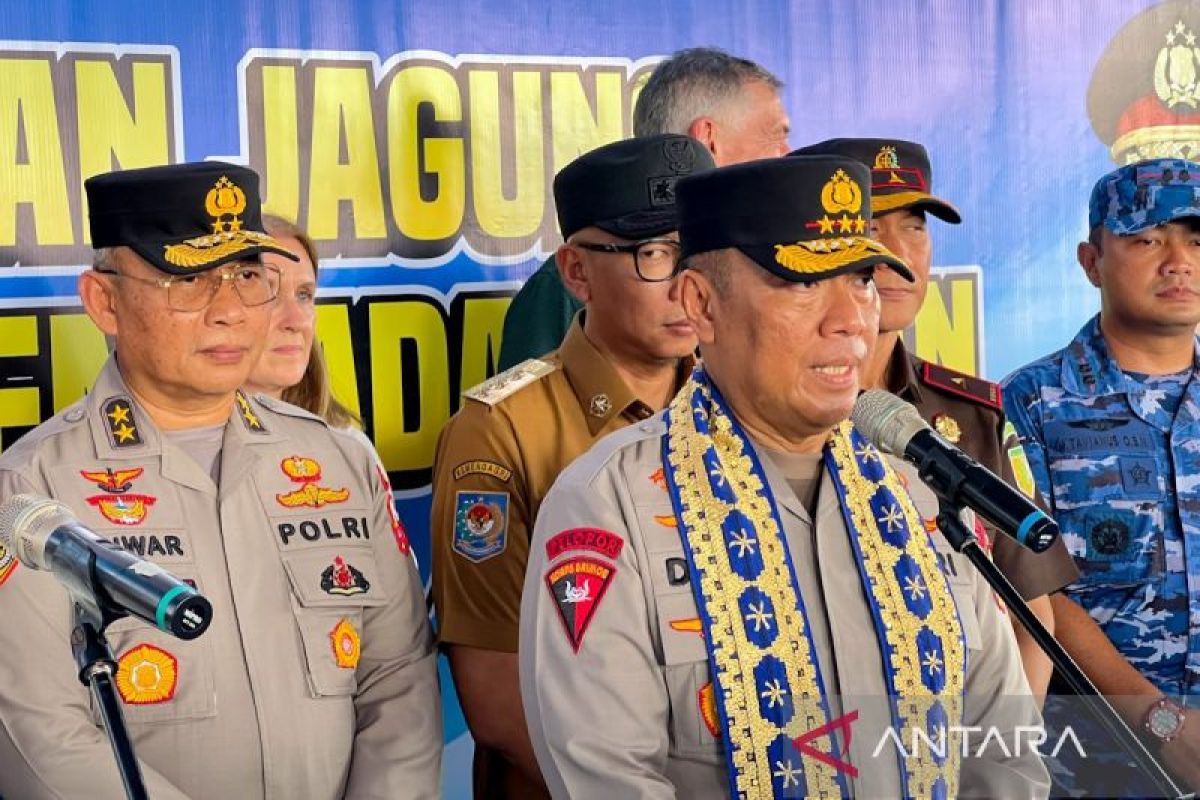 Realisasi tanam jagung program Polri mencapai 883 ribu ha