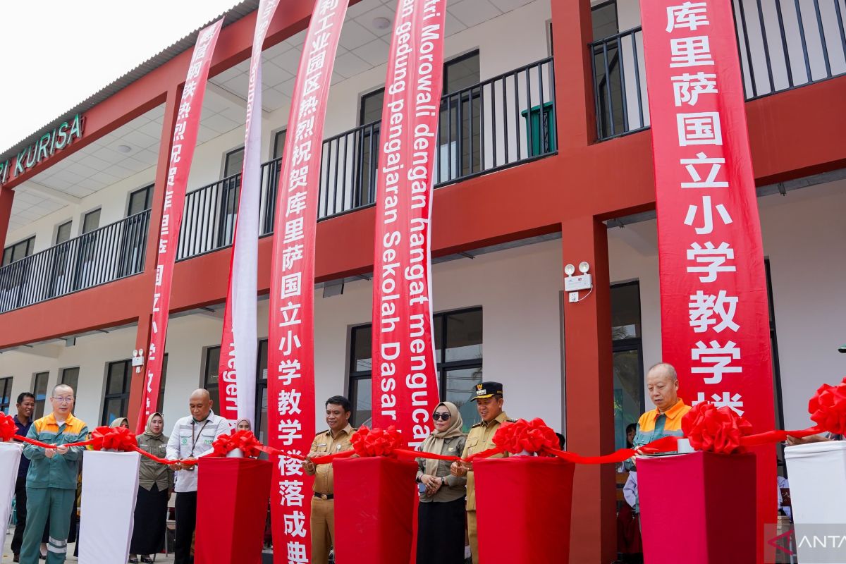 IMIP dan DSI Rampungkan Revitalisasi SDN Kurisa di Morowali