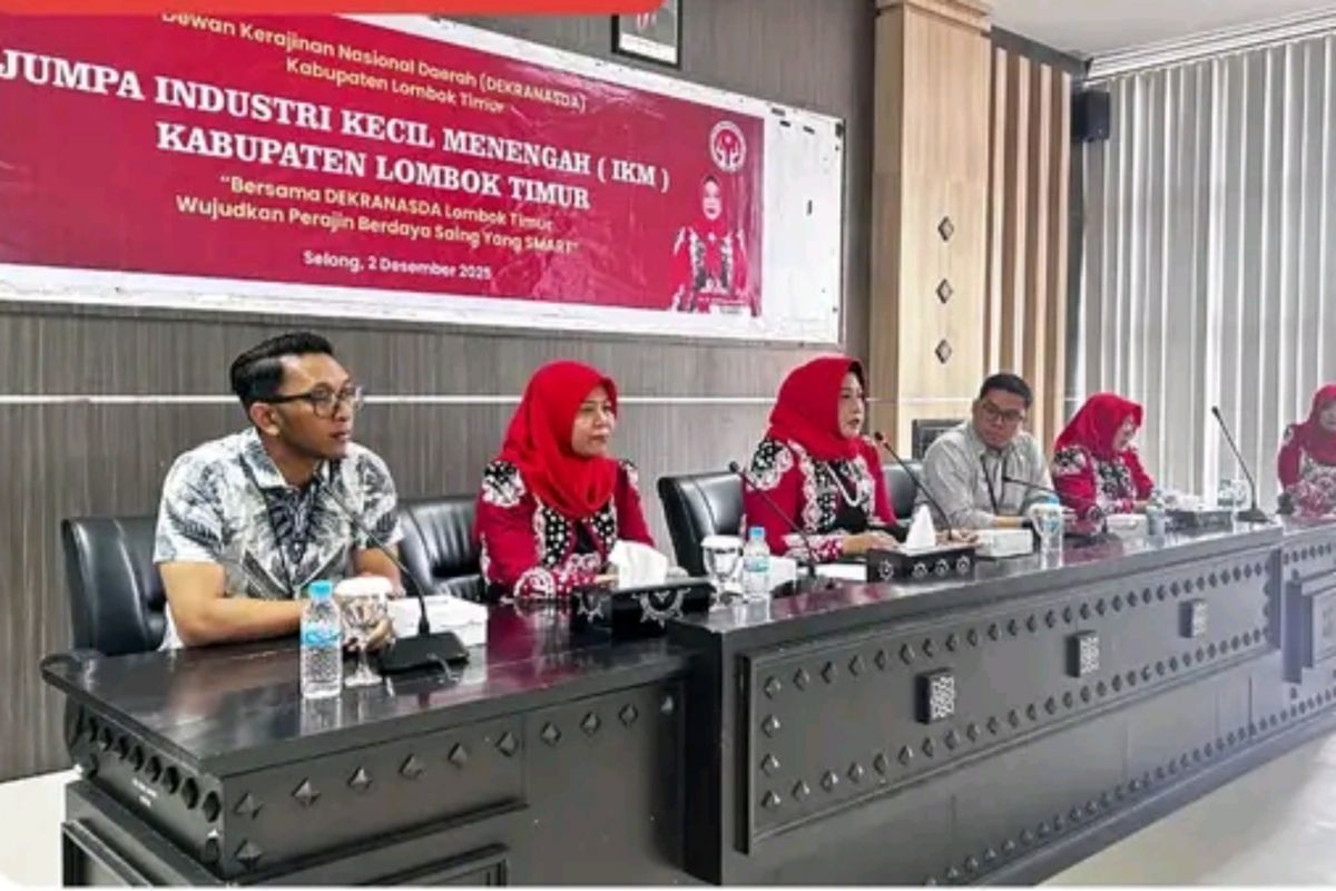 Dekranasda perkuat daya saing perajin lokal di Lombok Timur