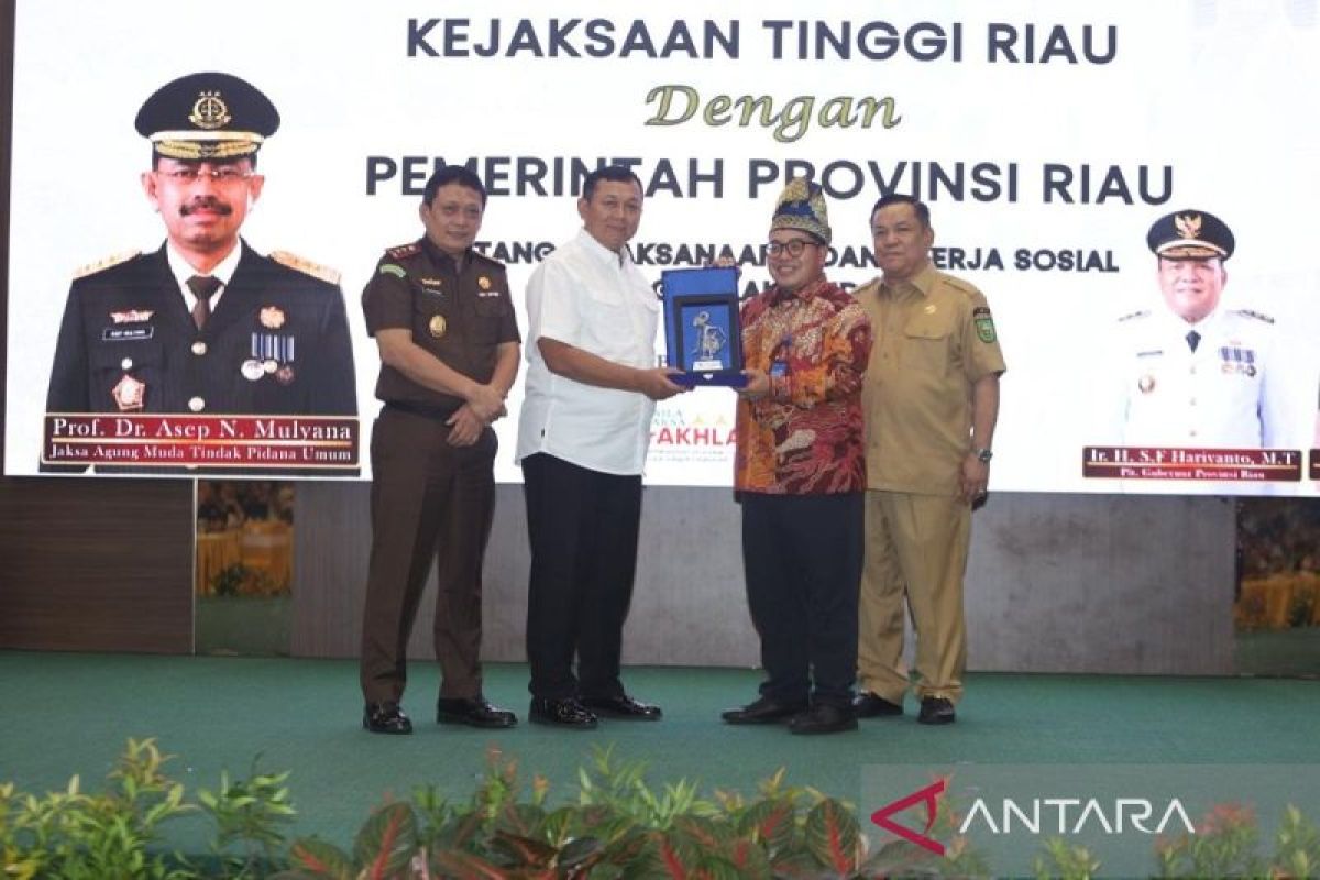 Jamkrindo Bersinergi dengan Kejati dan Pemprov Riau Wujudkan Pemberdayaan Masyarakat Pascapidana sosial