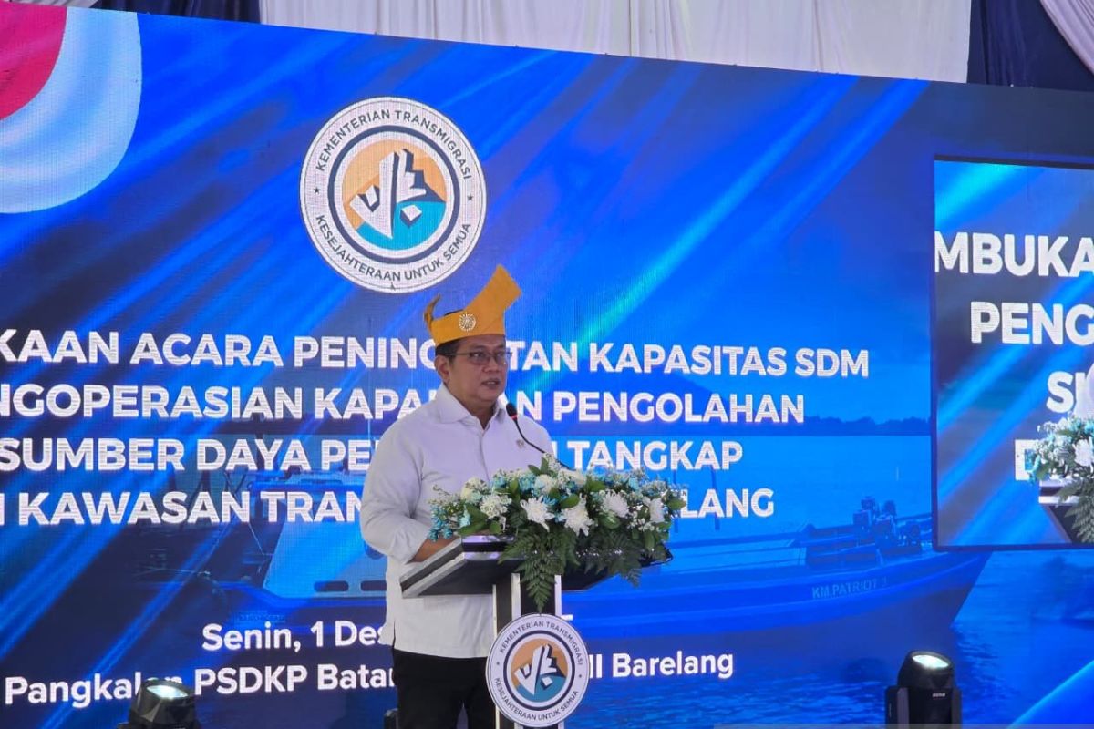 Wamentrans usul kapal sitaan dihibahkan bagi nelayan transmigran Batam