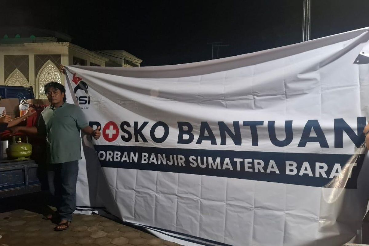 PSI dirikan dapur umum dan posko bantuan korban banjir di Padang
