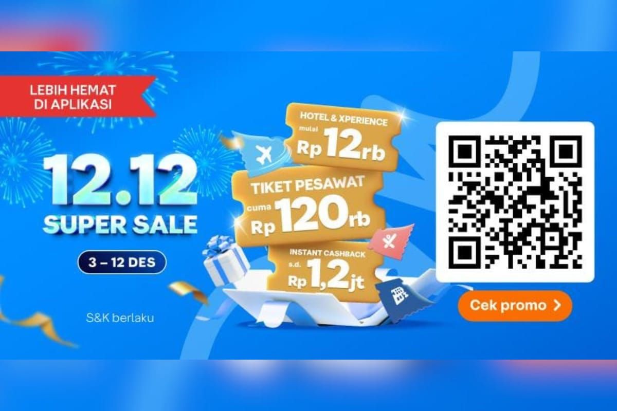 Traveloka Hadirkan Diskon Ganda Tiket Wisata untuk Periode 3–12 Desember