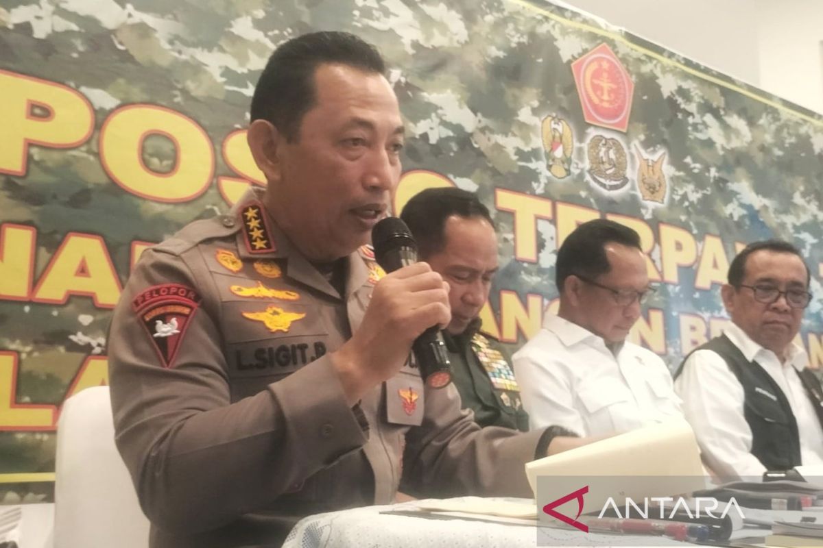 Kapolri pastikan pelaku penjarahan sudah dibebaskan