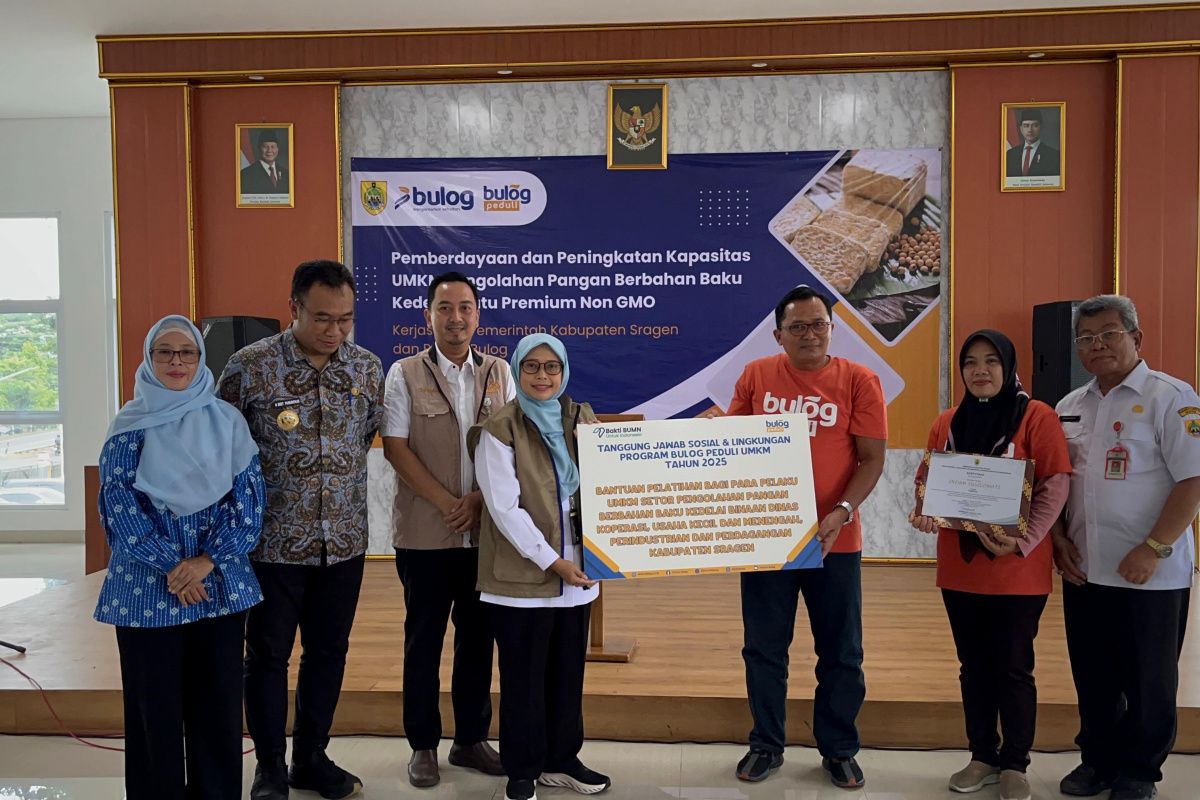 Bulog Kanwil Jateng ikut terlibat pada pemberdayaan UMKM di Sragen