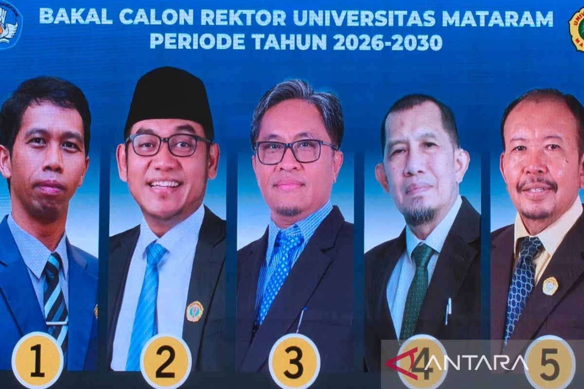 Senat tetapkan lima calon Rektor Universitas Mataram