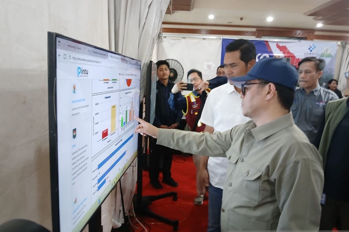 Wamen Komdigi: Jaringan komunikasi di Aceh sudah 51 persen pulih