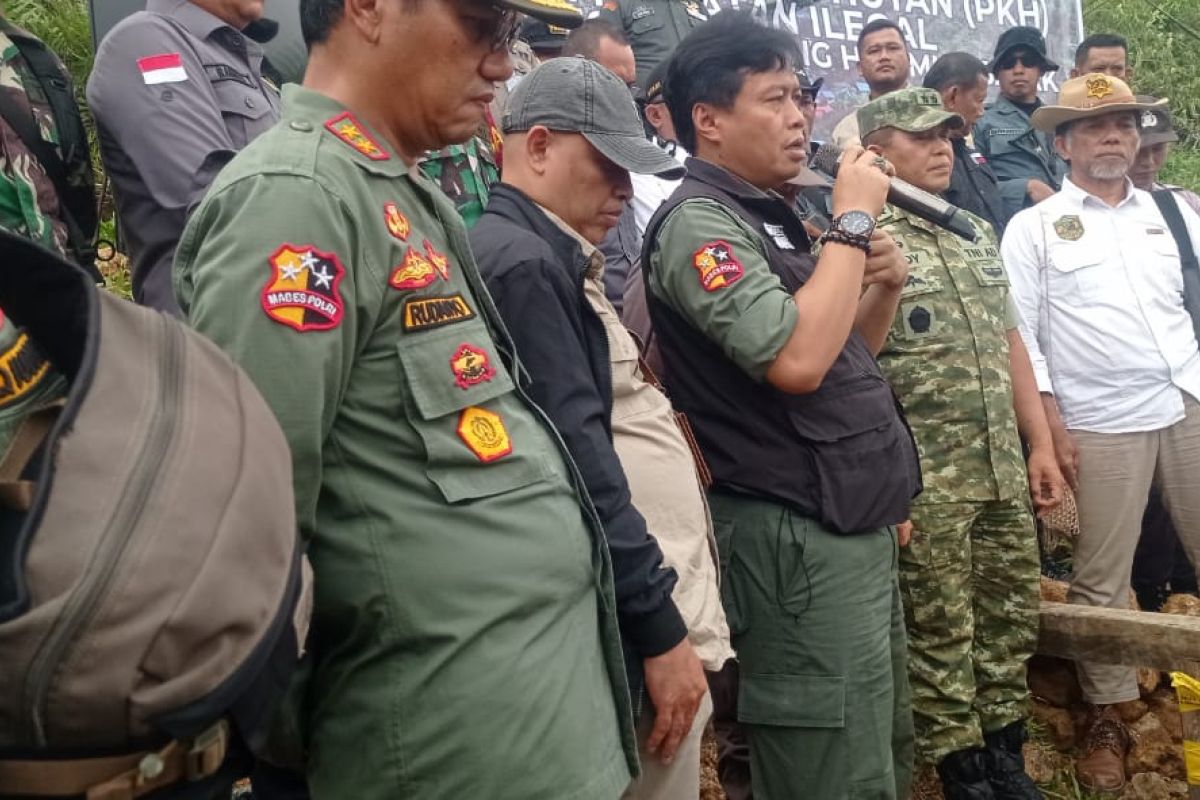 Kemenhut sebut kerugian kerusakan TNGHS capai Rp350 miliar