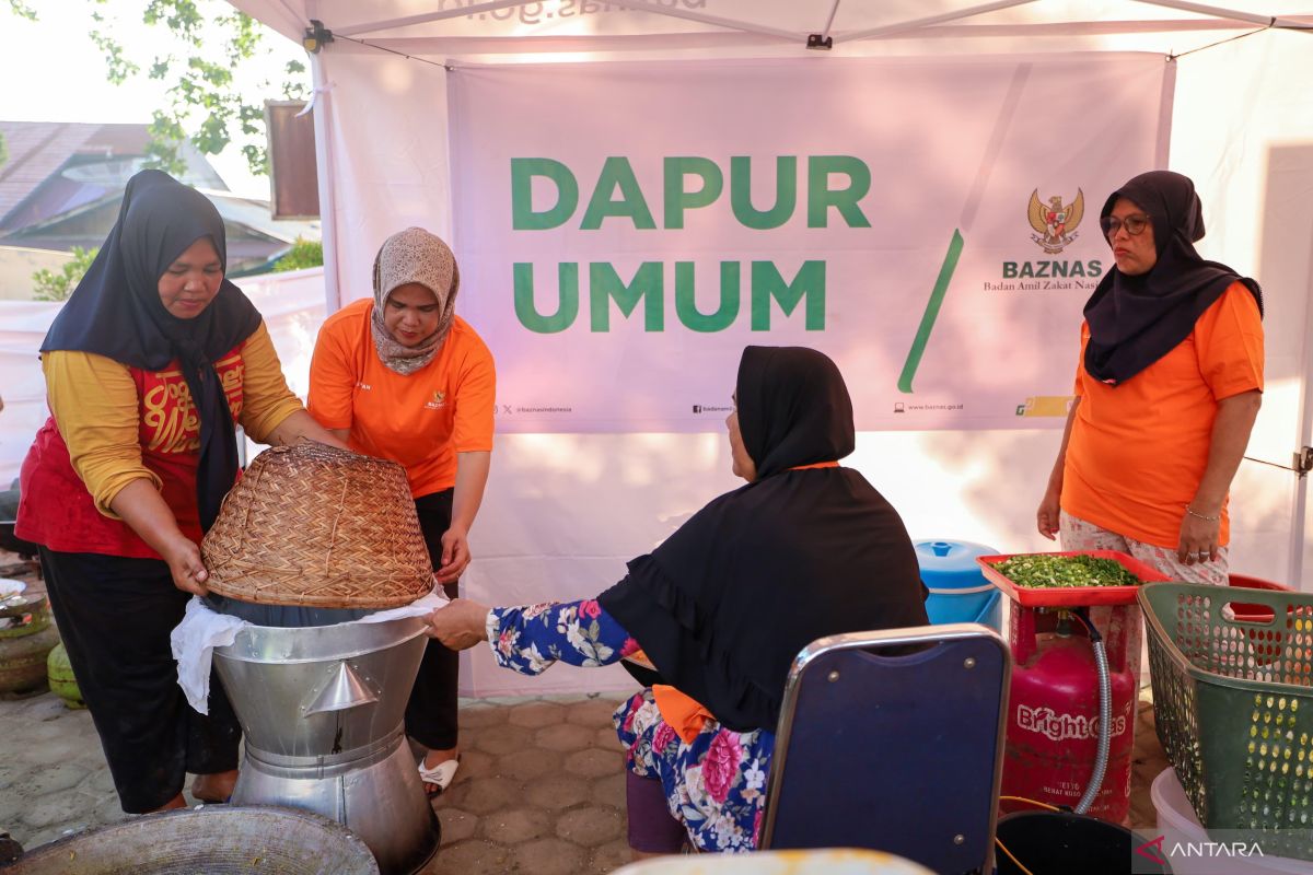 Baznas sediakan layanan dapur dan kesehatan untuk korban banjir Padang