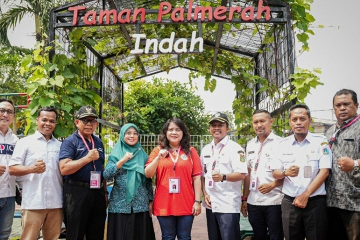 Warga Palmerah sudah bisa nikmati lapangan olahraga baru