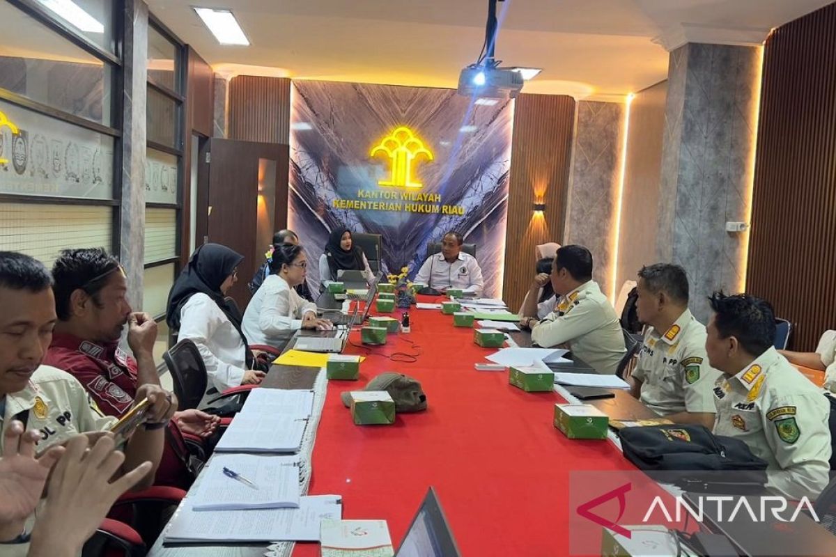 Kanwil Kemenkum Riau Harmonisasi Dua Ranperbup Inhil untuk Ketertiban Umum yang Lebih Maksimal