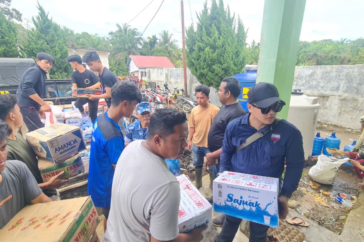 Lanud Sutan Sjahrir antarkan 3,5 Ton bantuan ke Nagari Salareh Aia, Agam