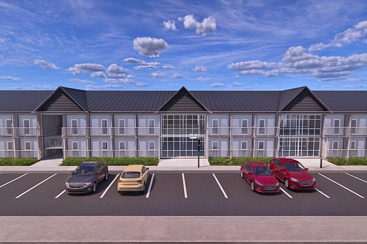 WEGE Bangun Mess Transmigrasi Modular di Pulau Rempang