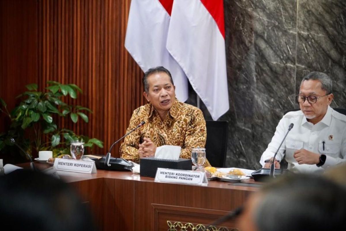 Menkop pastikan koperasi siap penuhi kebutuhan bahan baku MBG