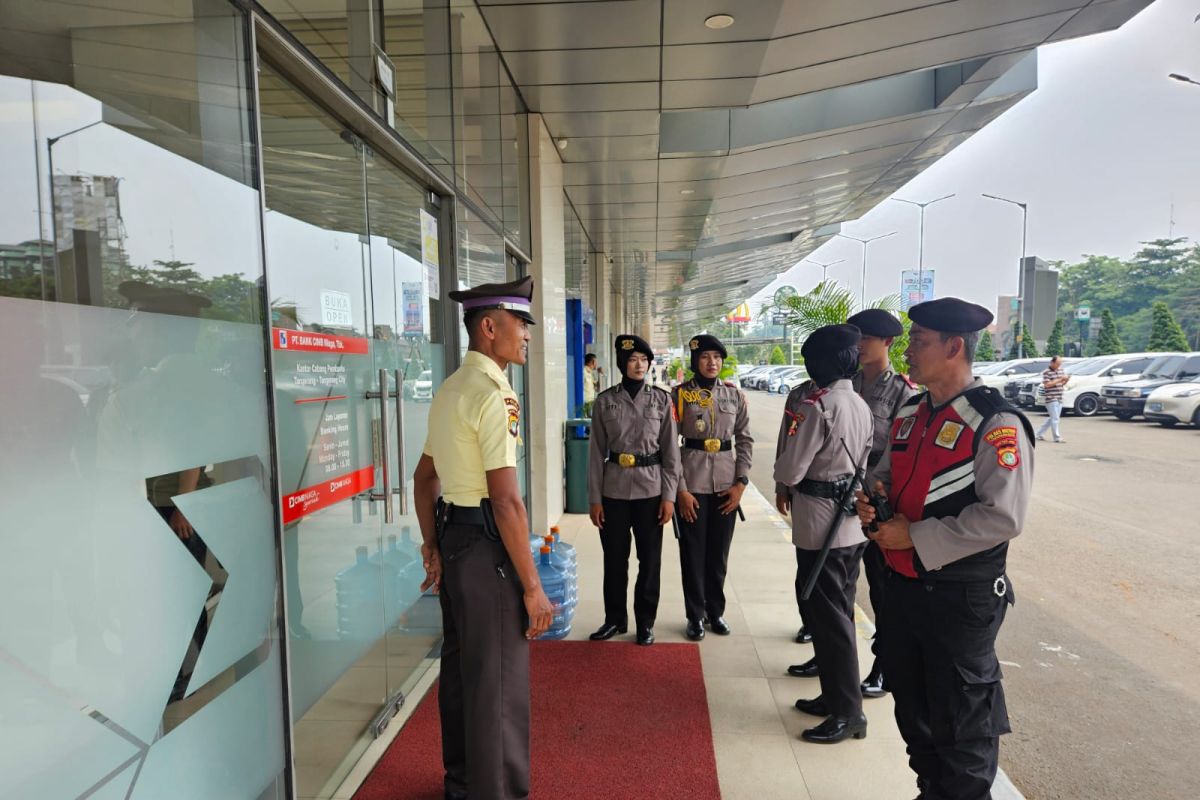 Polres Metro Tangerang tingkatkan patroli di kawasan ekonomi