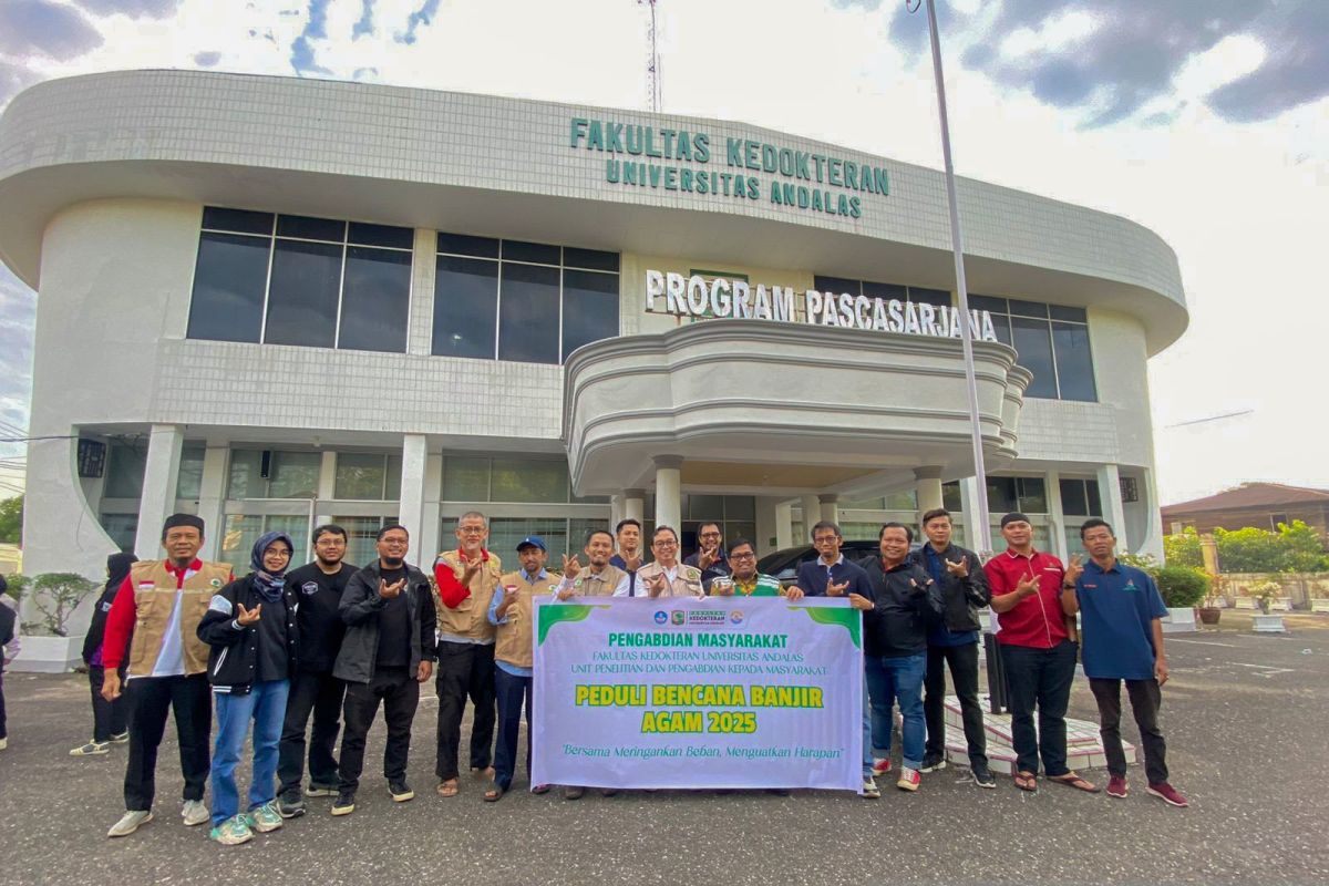 Unand kirim tim tanggap bencana ke lokasi terdampak bencana Agam