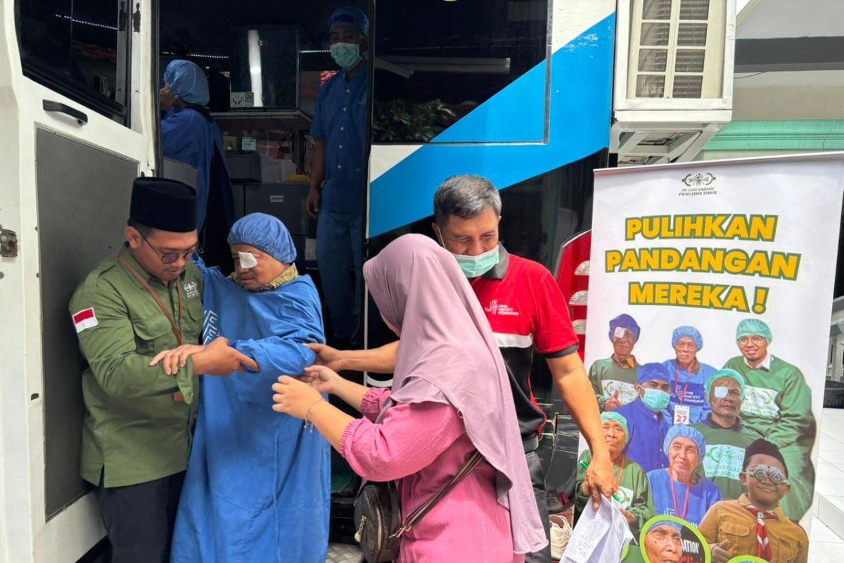 LAZISNU Jatim gandeng JFF selenggarakan operasi katarak di Jombang