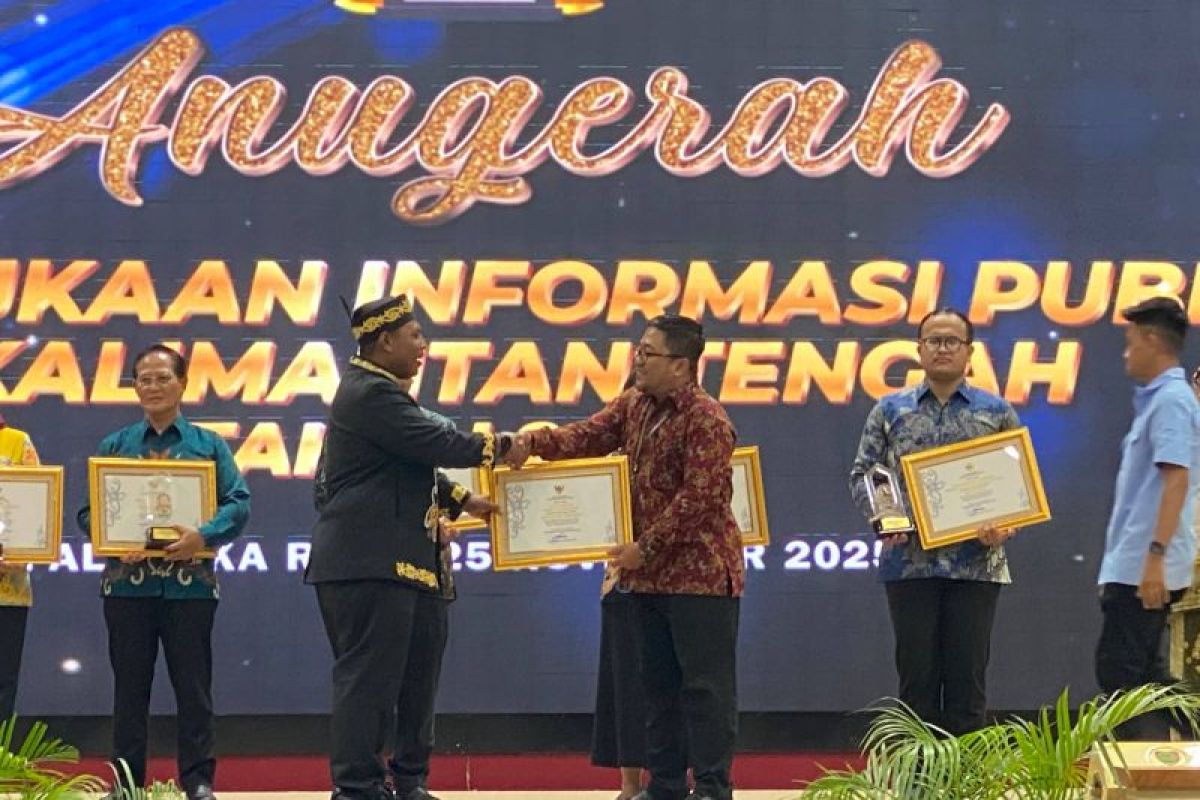 BPJS Kesehatan Palangka Raya raih penghargaan Keterbukaan Informasi Publik 2025