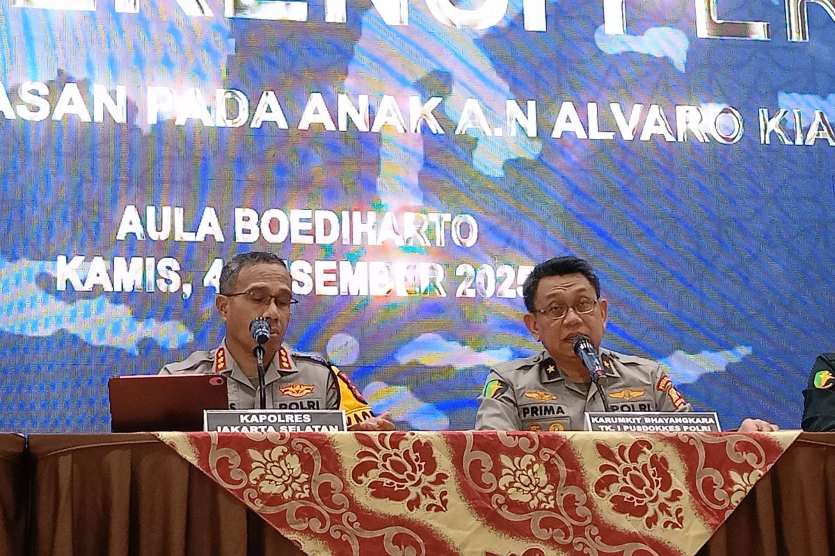 RS Polri pastikan kerangka di Bogor jasad Alvaro Kiano