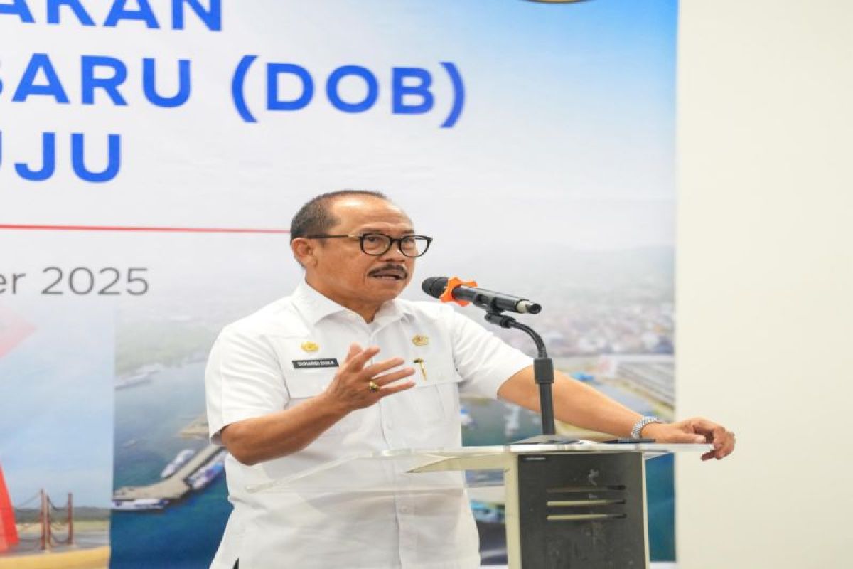Gubernur: Pembentukan DOB Kota Mamuju percepat pertumbuhan ekonomi di Sulbar