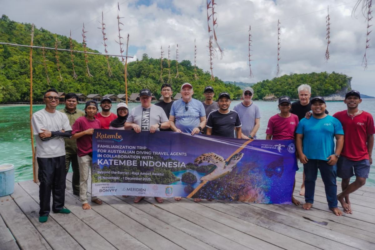 Kemenpar promosikan Raja Ampat di Papua Barat sebagai destinasi selam ke Australia