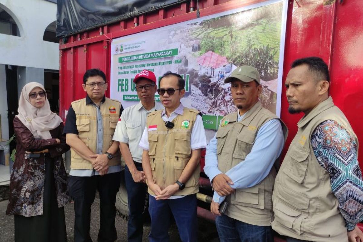 UNAND Berangkatkan Tim Tanggap Bencana ke Malalak, Rektor Tekankan Niat, Empati, dan Inovasi Lapangan