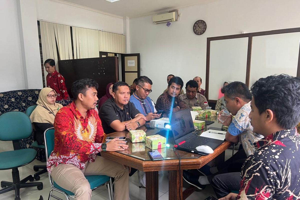 Pemerintah Kabupaten Pasaman libatkan Kantor Pertanahan Kabupaten Pasaman dalam updating peta lahan pertanian pangan berkelanjutan