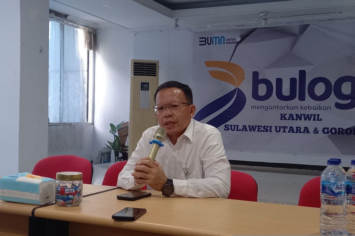 Bulog jamin stok beras di wilayah kepulauan Sulut aman jelang Natal