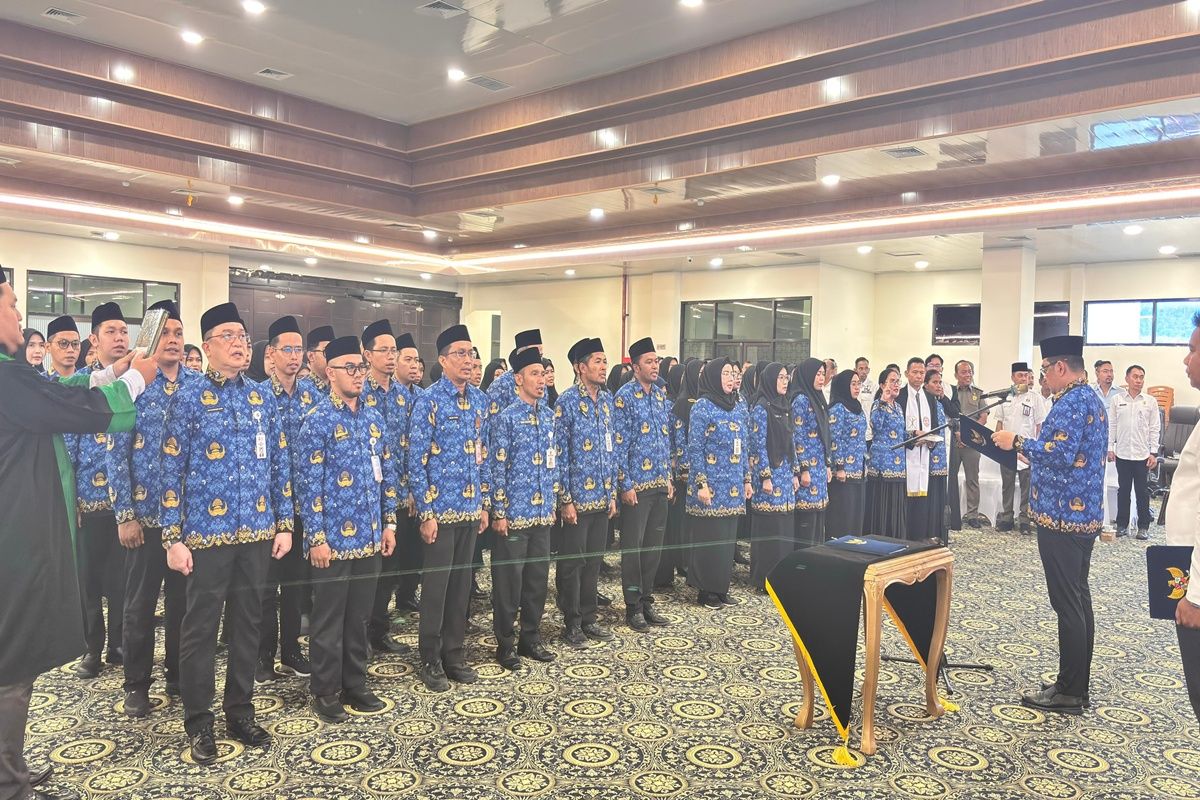 Sekda Kotabaru lantik 180 Pejabat Fungsional