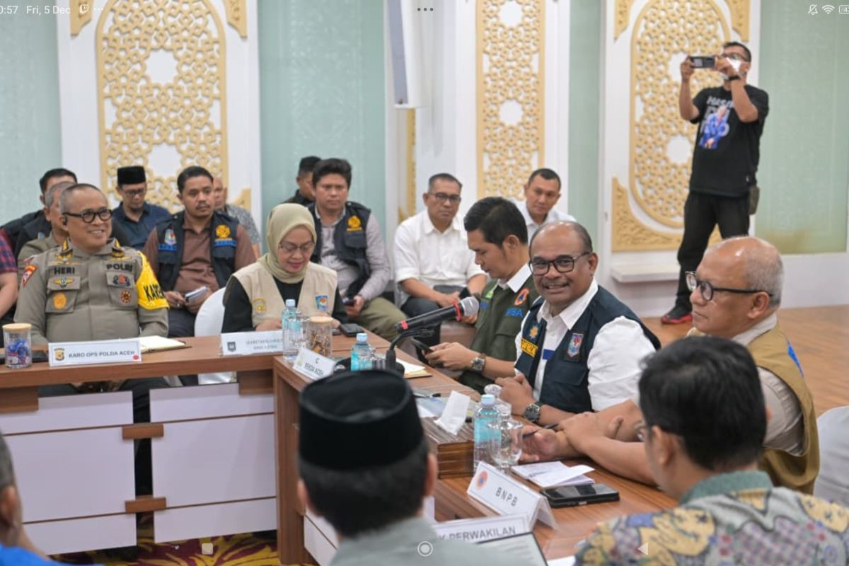 Kemendagri minta Aceh percepat pencairan BTT untuk tangani bencana