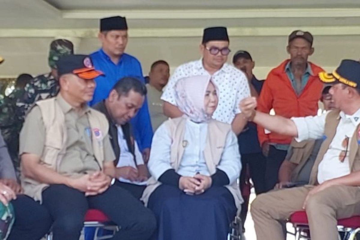 Kepala BNPB kunjungi Langkat lihat dari dekat terdampak banjir