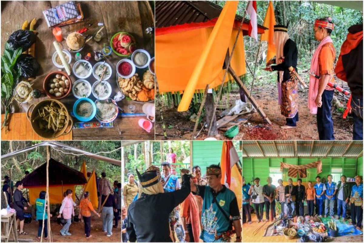 PLN dan Masyarakat Adat Rungan bersatu jaga alam