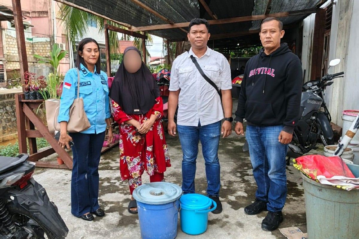 Polresta Jayapura Kota musnahkan barang bukti minuman beralkohol buatan lokal