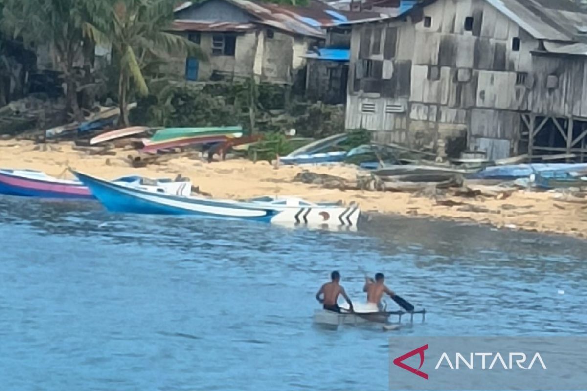 BPBD Biak Numfor usulkan pembangunan talud guna mencegah abrasi di kepulauan Auki