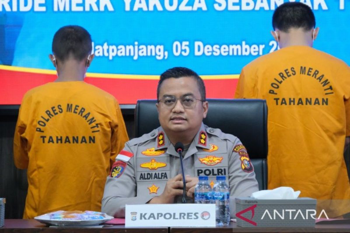 Kurir lilit sabu di paha, polisi bongkar jaringan narkoba lintas negara di Meranti