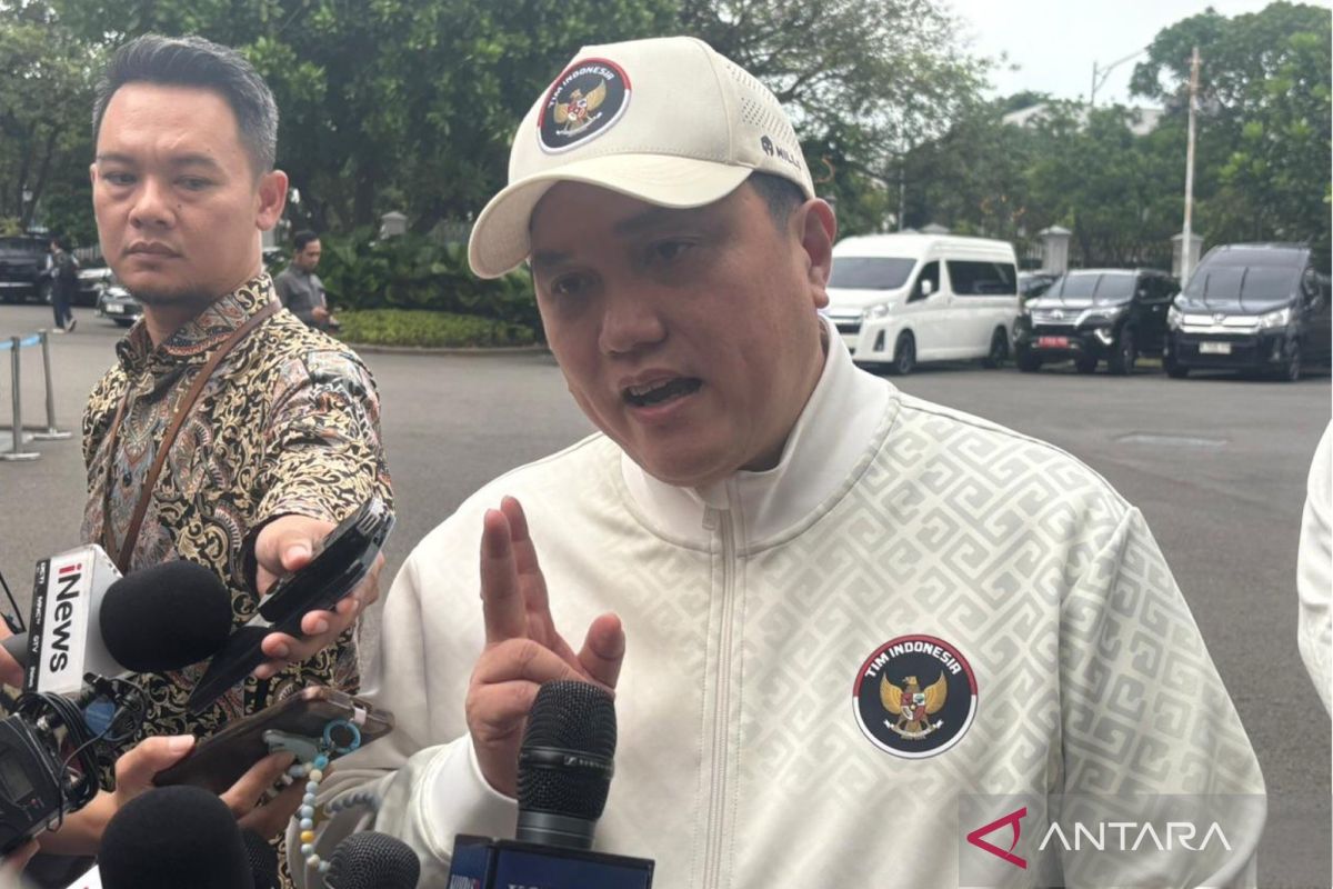 Erick tegaskan bantuan alat olahraga dilakukan pasca bencana