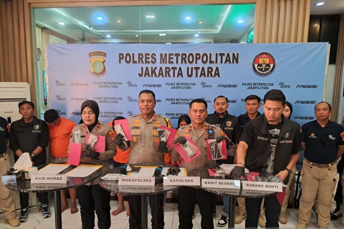 Polisi tangkap lima pencopet saat konser musik di kawasan Ancol