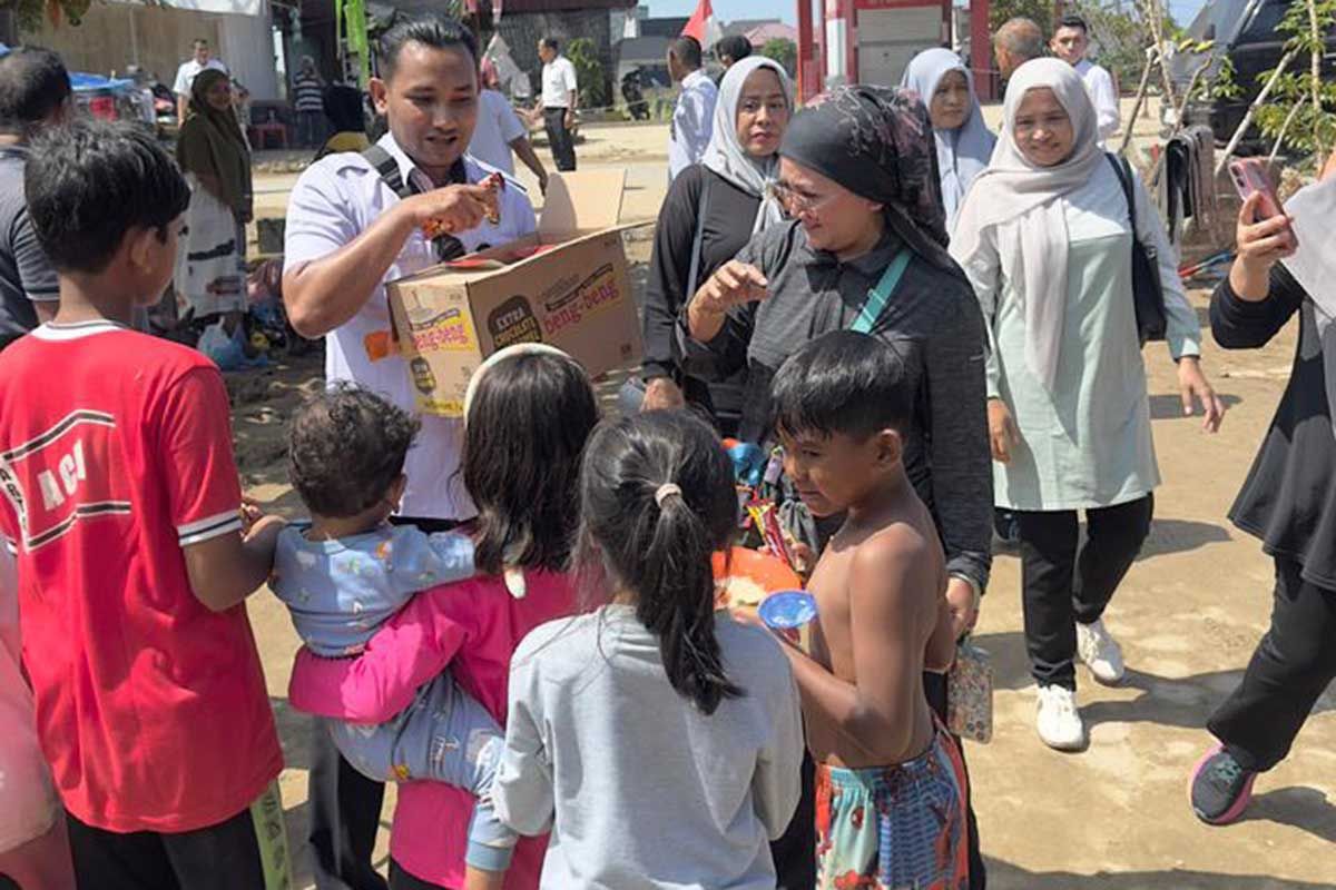 Kanwil Ditjen Imigrasi Aceh salurkan bantuan untuk korban banjir