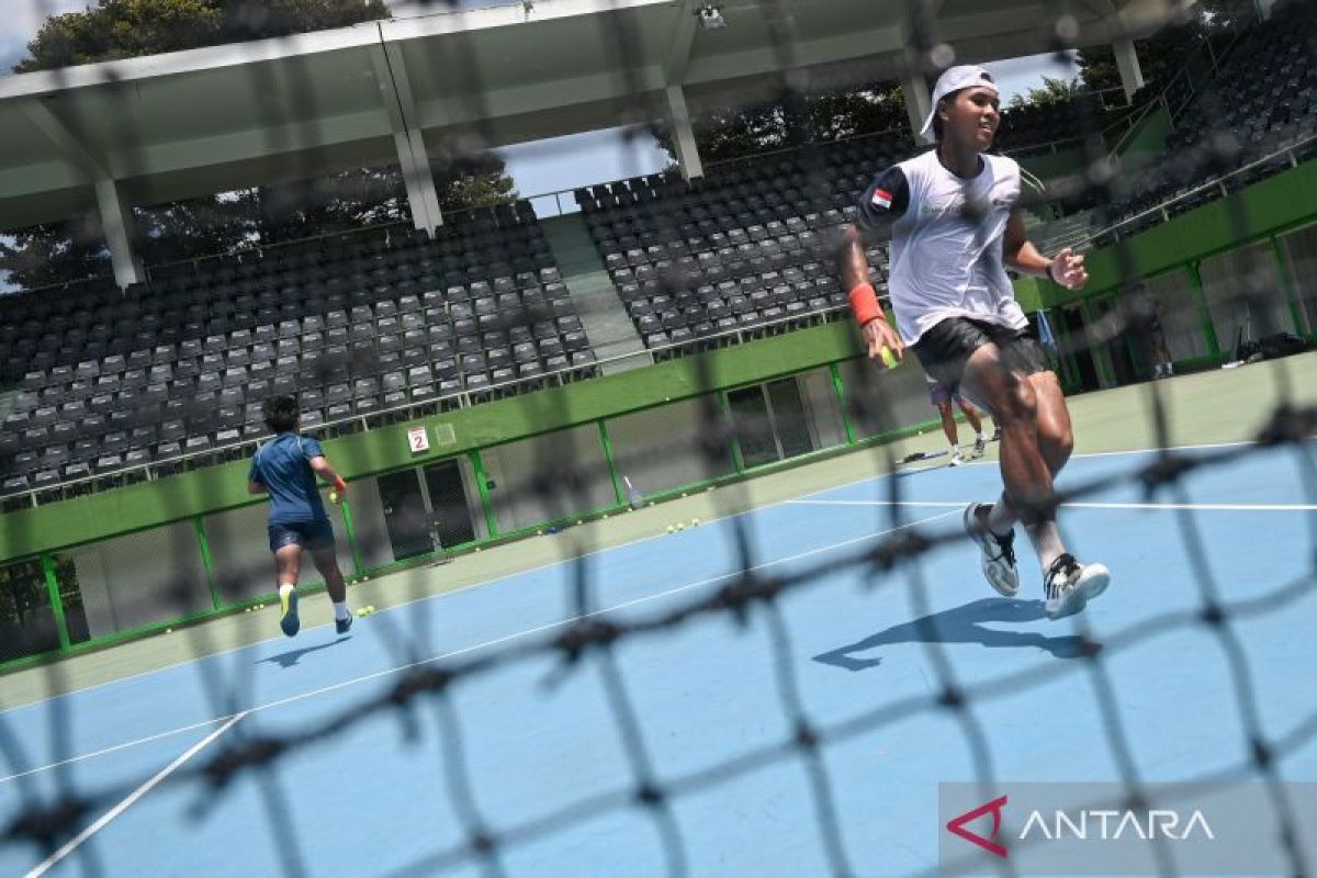 Tim tenis putra Indonesia melaju ke semifinal usai tekuk Vietnam 3-0