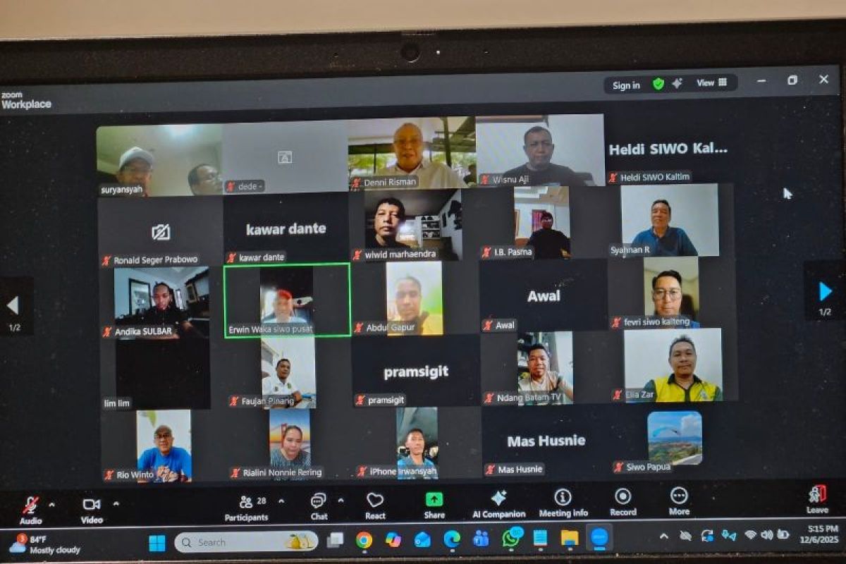 Rakornas SIWO PWI: Sumut siap jadi tuan rumah Porwanas 2027