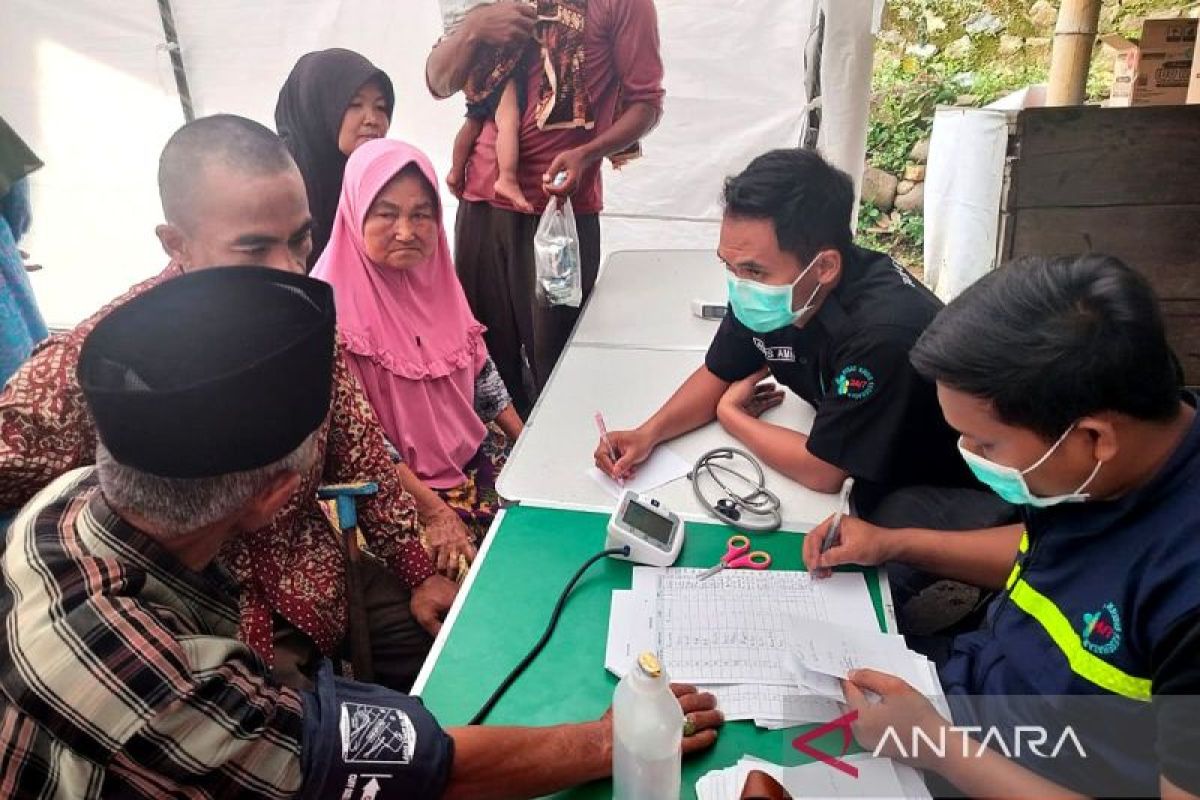 Pusat Krisis Kemenkes buka pos kesehatan di pengungsian Agam