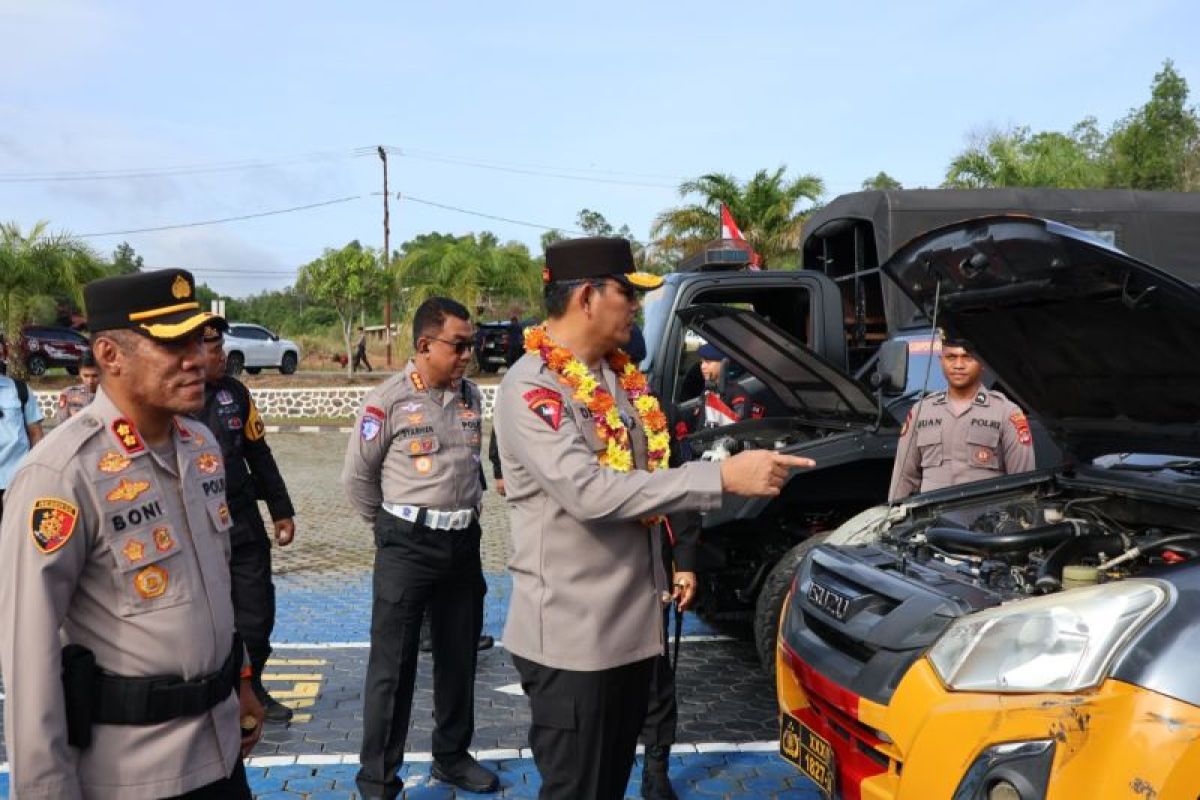 Kapolda Kaltara Lakukan Kunjungan Kerja ke Polres Nunukan