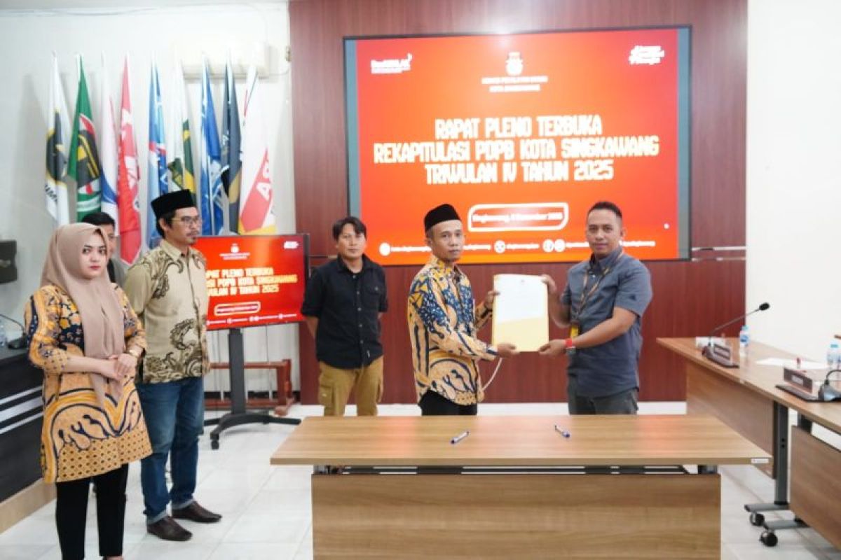 KPU Singkawang menetapkan data pemilih berkelanjutan terbaru