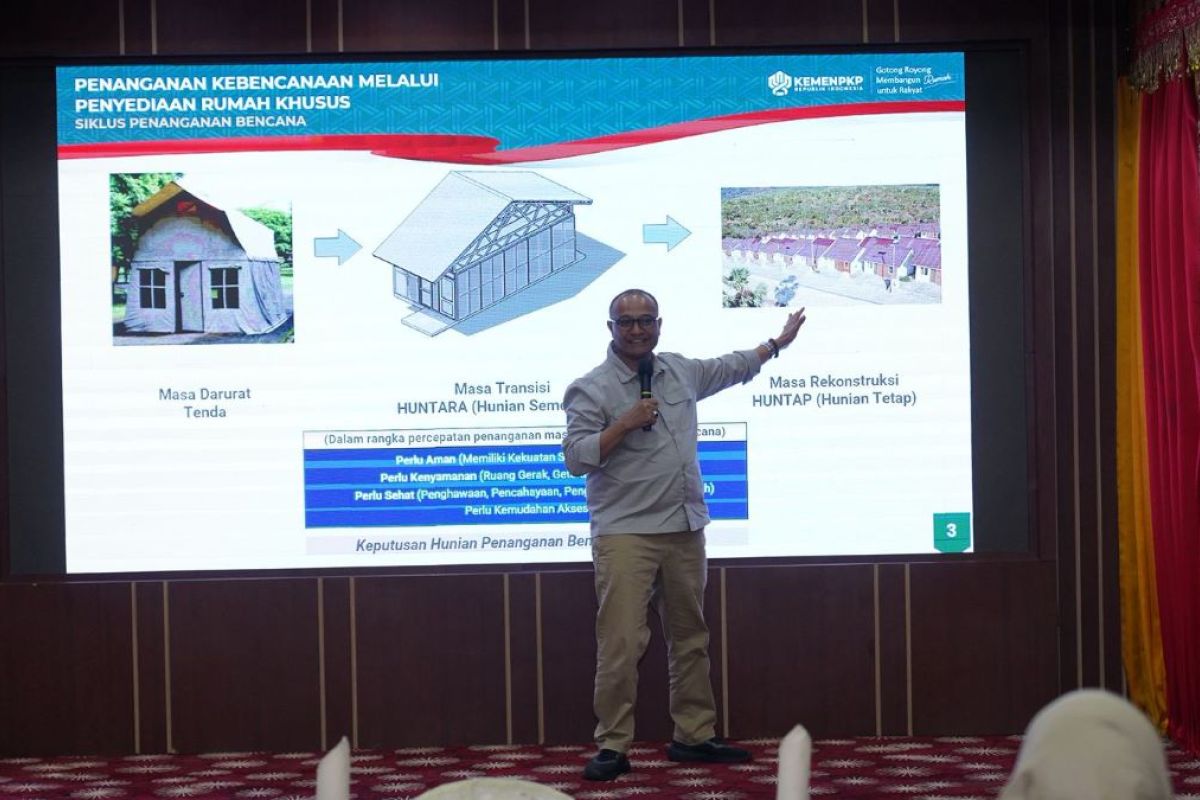 Indonesia speeds up housing recovery plan after Aceh floods