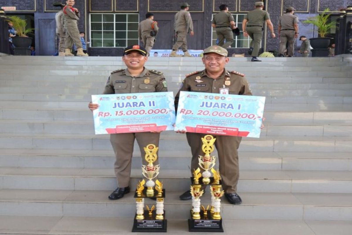 Tanah Bumbu raih dua penghargaan berkat komitmen perkuat satlinmas