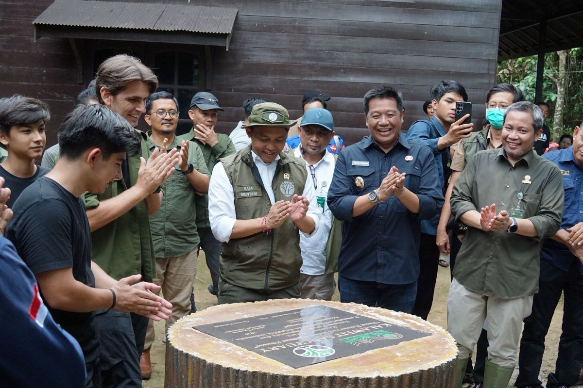 Menteri Kehutanan kunjungi Barito Utara sebagai pusat konservasi Owa