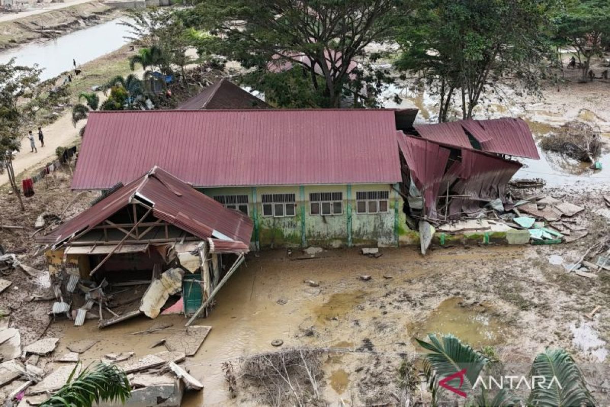 Skema sekolah darurat diaktifkan untuk daerah bencana Sumatera