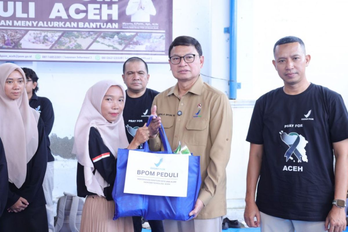 BPOM dirikan posko-layanan trauma healing korban bencana Sumatera