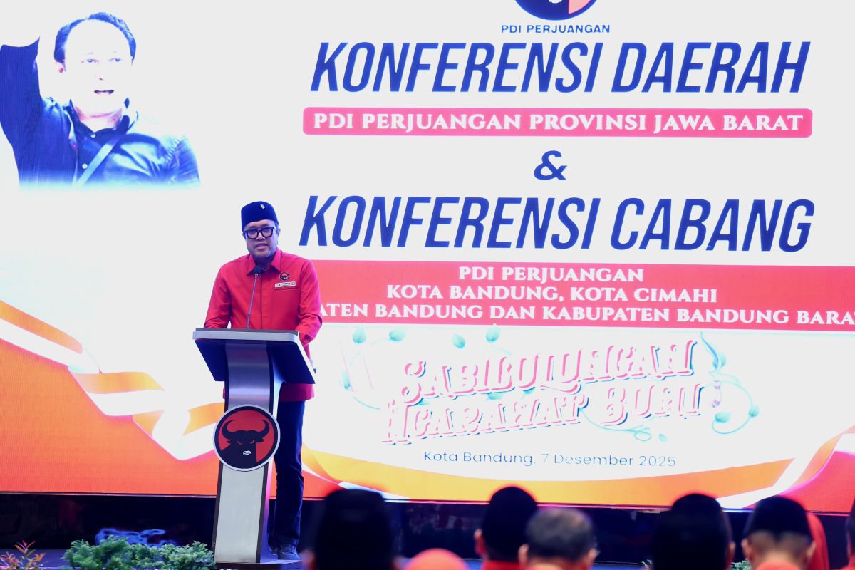 Konferda PDIP Jabar serukan gotong royong dan pelestarian alam