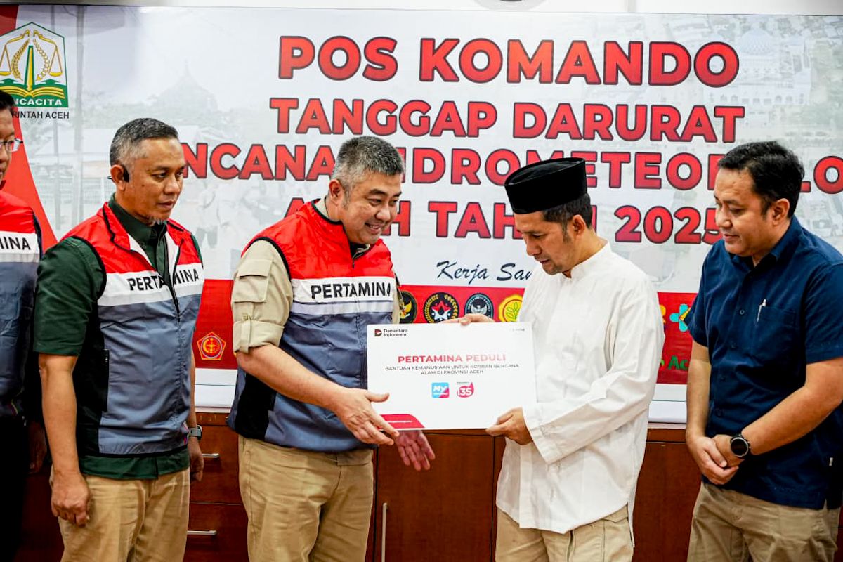 Pertamina Patra Niaga perkuat dukungan energi dan bantuan untuk Aceh